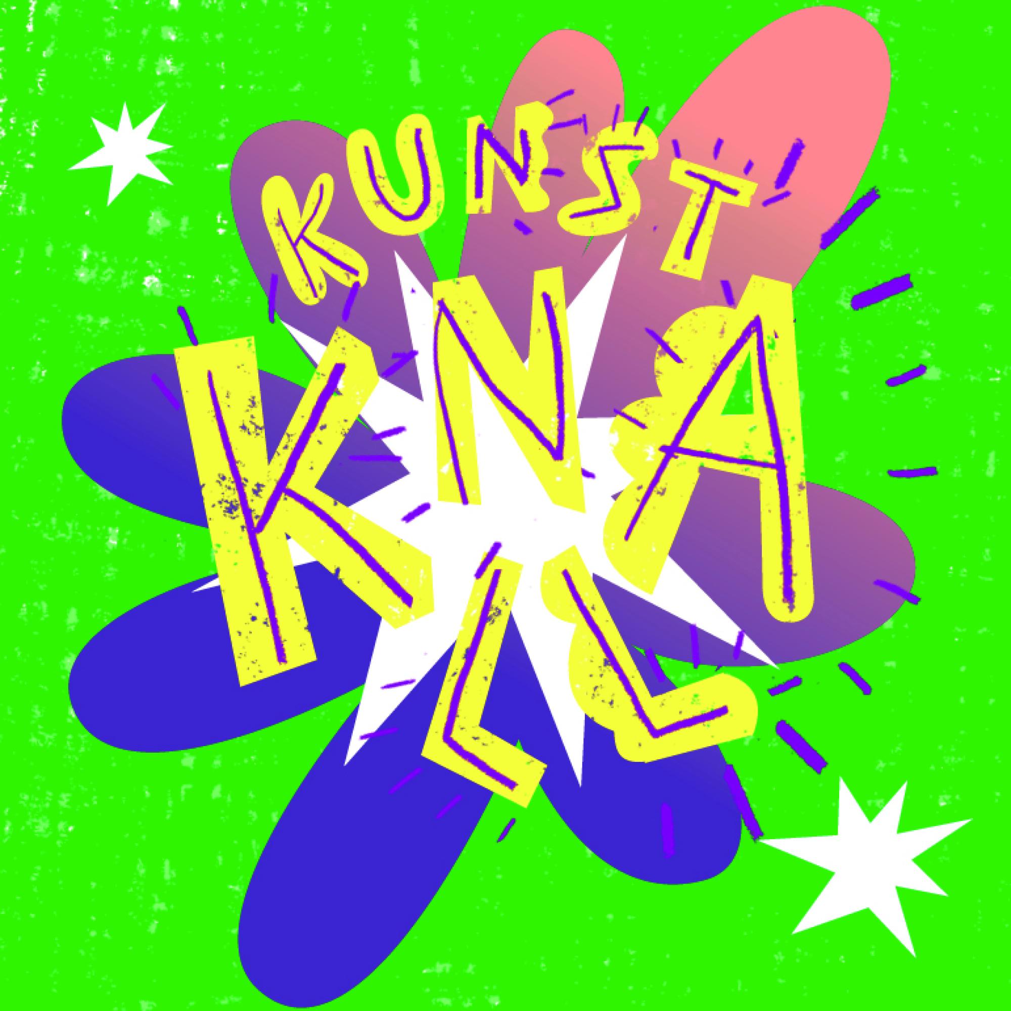 Das Logo der Ausstellung "Kunstknall"