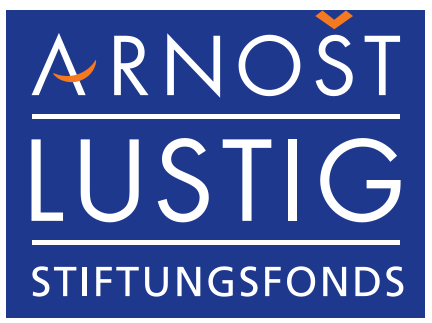 Das Logo der Arnošt Lustig Foundation
