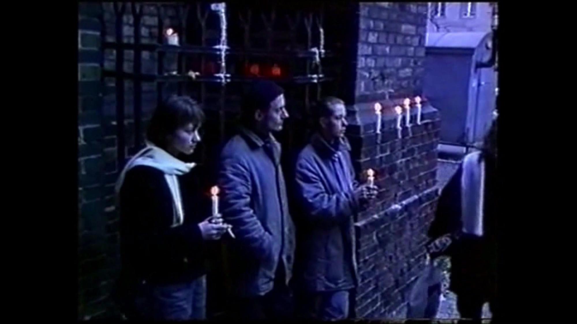 Mahnwache vor der Zionskirche