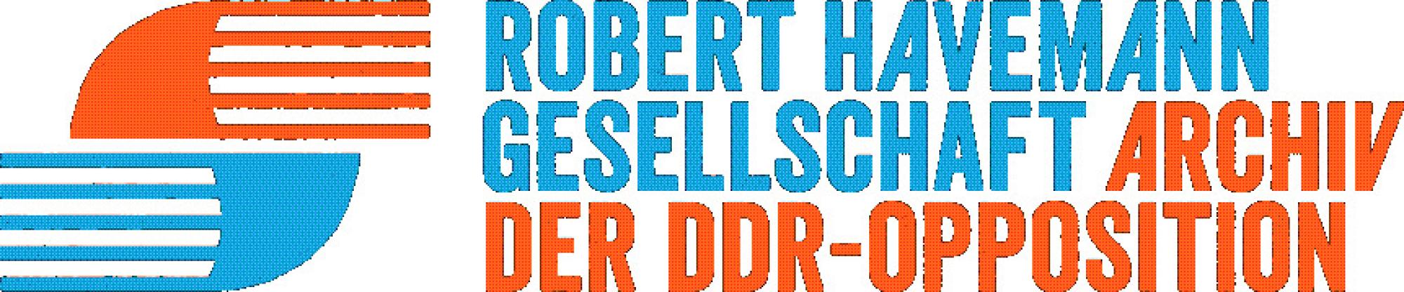 Das Logo der Robert-Havemann-Gesellschaft, Archiv der DDR-Opposition.