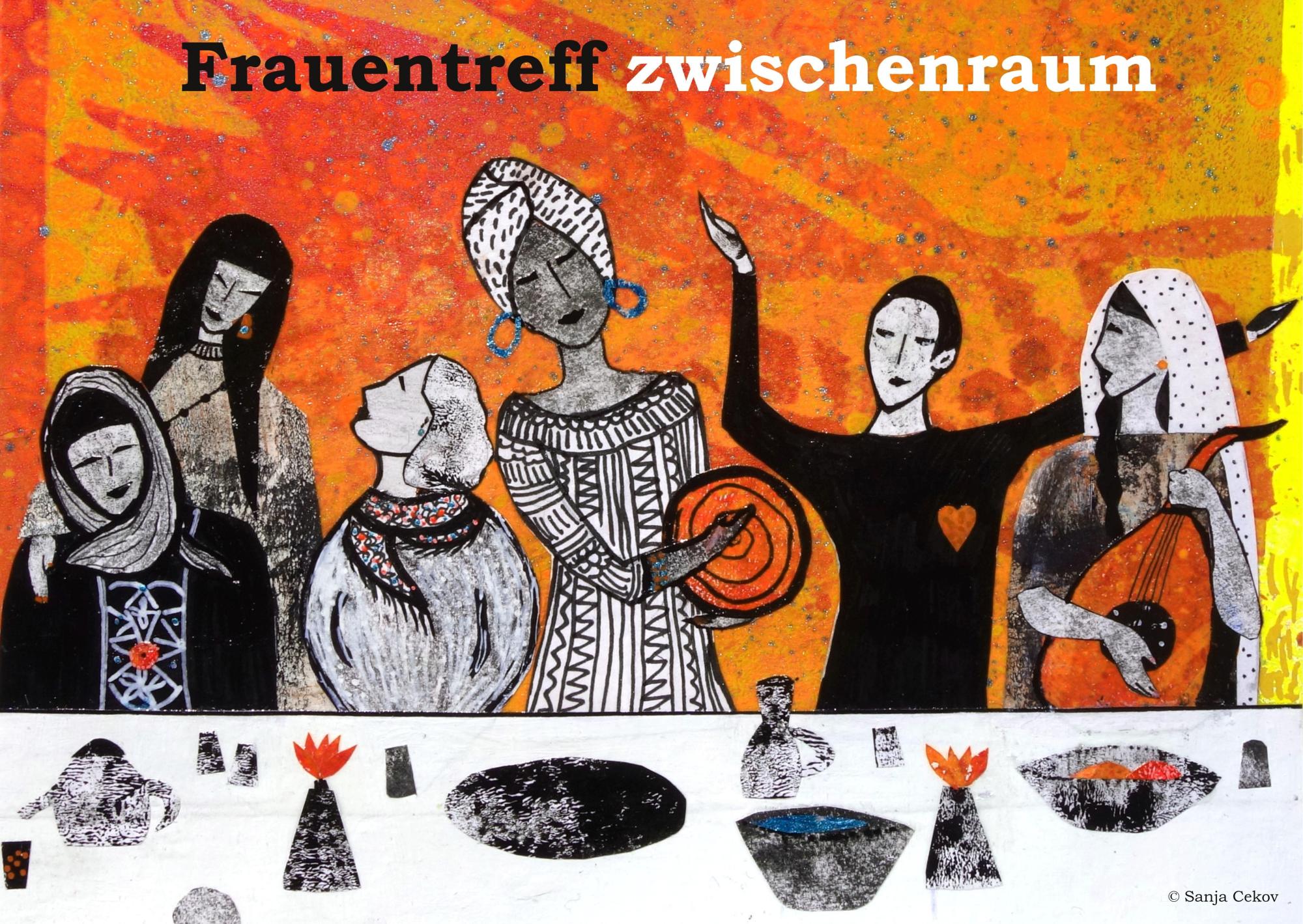 Die Grafik des Frauentreffs Zwischenraum