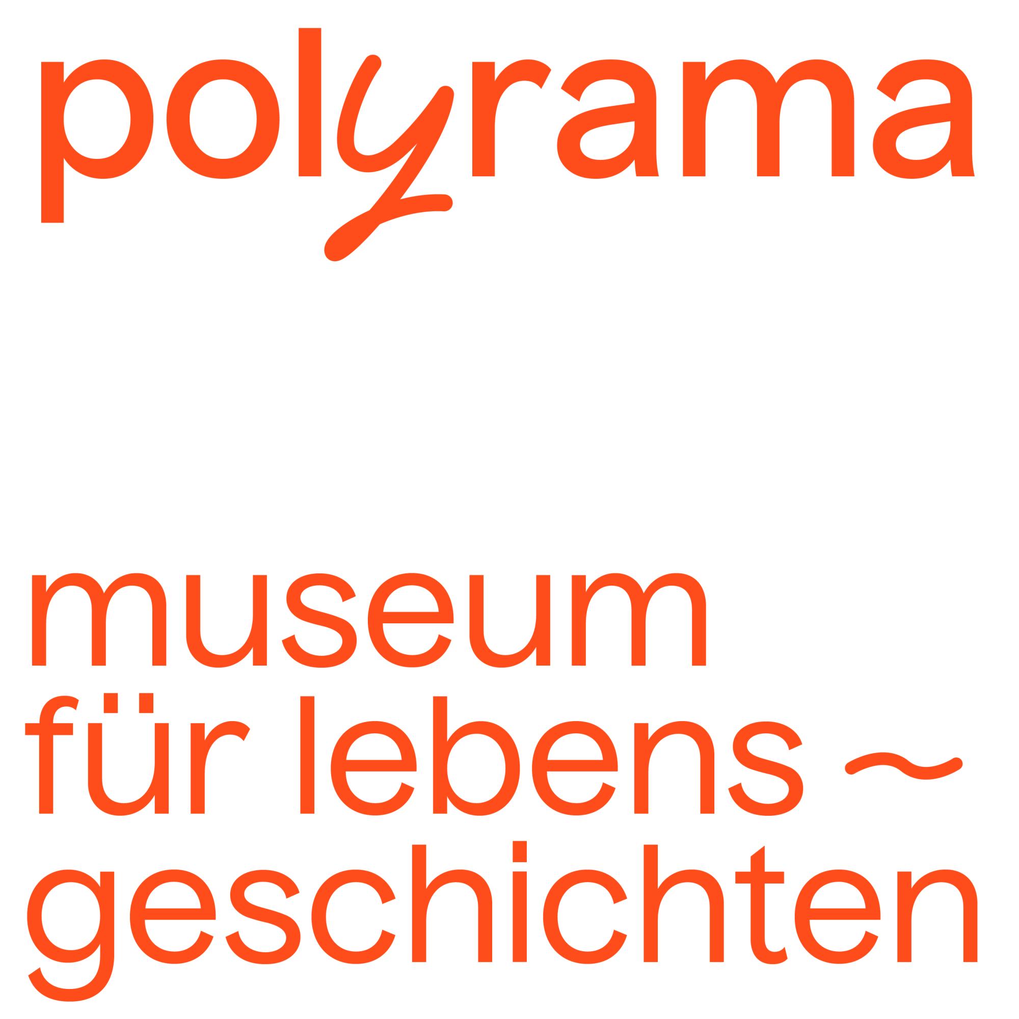Das Logo von polyrama - museum für lebensgeschichten