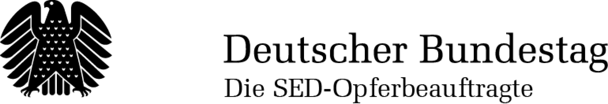 Das Logo der SED-Opferbeauftragten des Deutschen Bundestags.